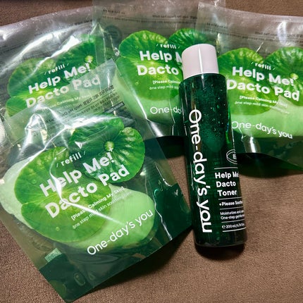 ヘルプミー!ダクトトナー/One-day's you/化粧水を使ったクチコミ(1枚目)