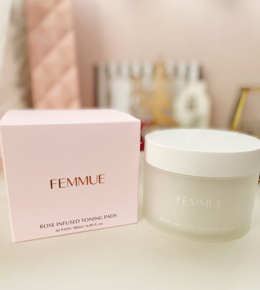 ローズインフューズド トーニングパッド/FEMMUE/拭き取り化粧水を使ったクチコミ(2枚目)