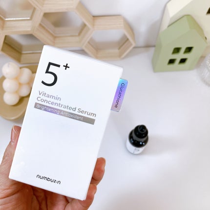 メグ on LIPS 「買ってみた~🙌🏻︎💕ナンバーズイン5番グルタチオン美容液<商..」(5枚目)