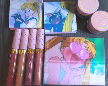  セーラームーン/ColourPop/アイシャドウパレットを使ったクチコミ（2枚目）