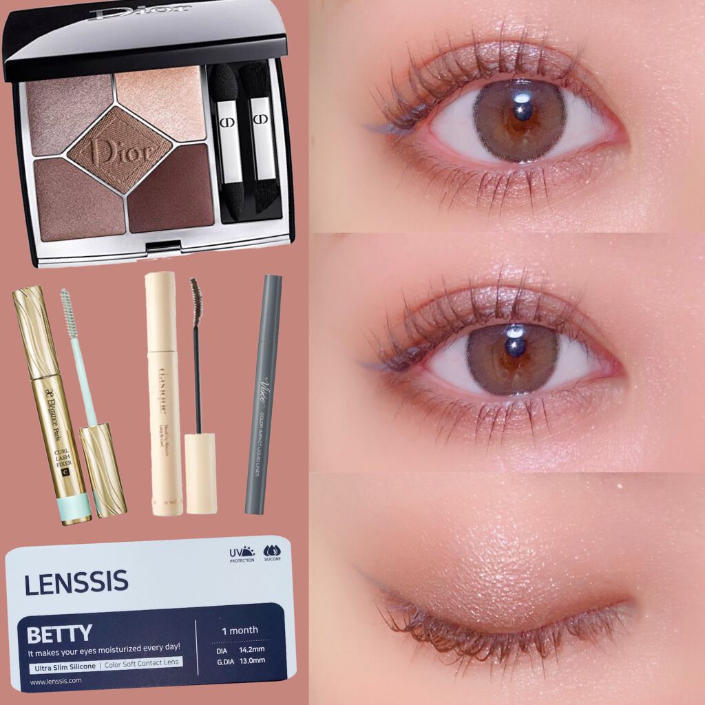 ベティーシリーズ ベティーブラウン/LENSSIS/カラーコンタクトレンズを使ったクチコミ（1枚目）