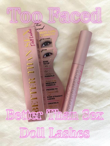 ベター ザン セックス マスカラ ドール ラッシュ/Too Faced/マスカラを使ったクチコミ（1枚目）