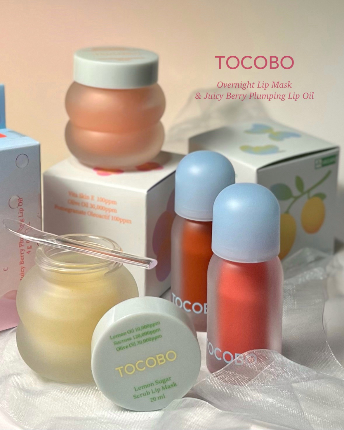 ビタグレーズドリップマスク/TOCOBO/リップマスクを使ったクチコミ（1枚目）