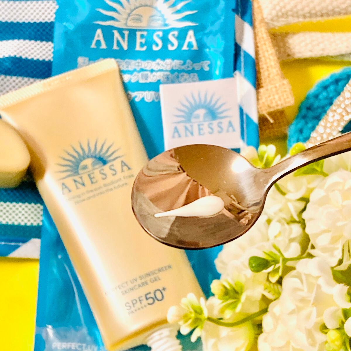 パーフェクトUV スキンケアジェル N/アネッサ/日焼け止め・UVケアを使ったクチコミ(4枚目)