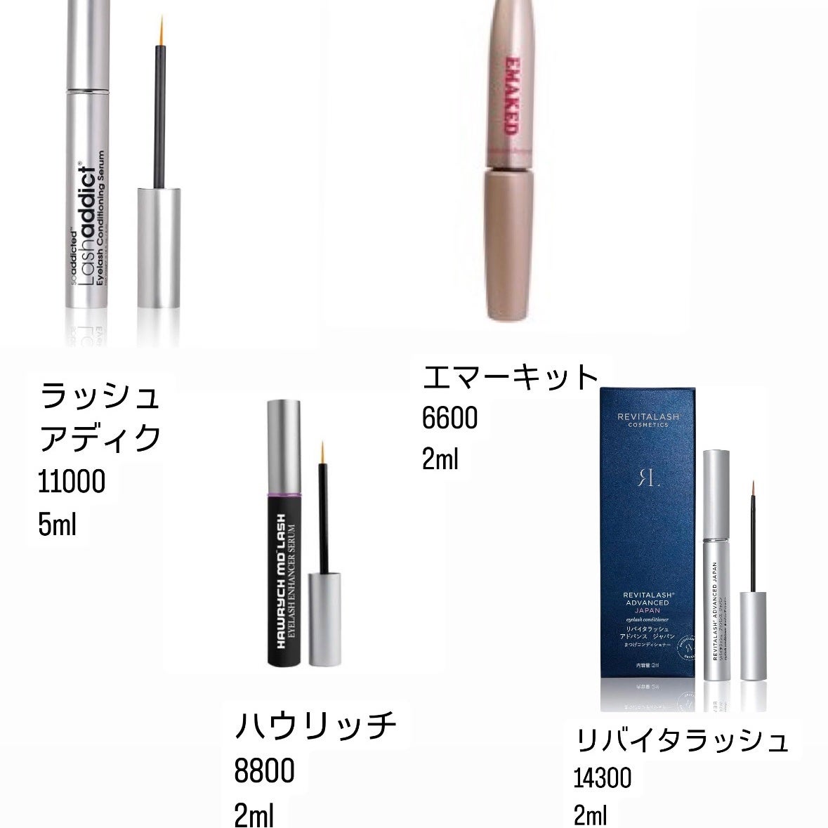 アイラッシュコンディショナー/リバイタラッシュ/まつげ美容液を使ったクチコミ(5枚目)