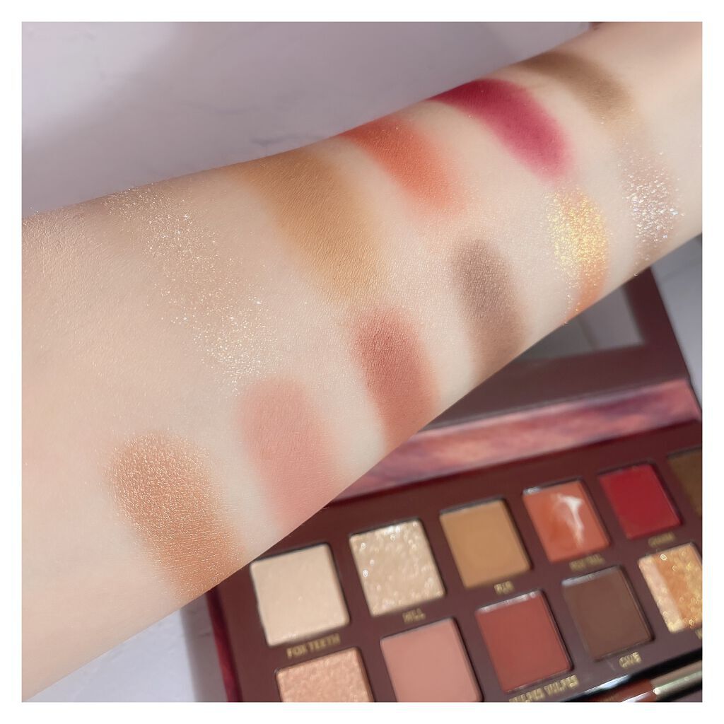 エクスプローラ12色 動物アイシャドウパレット/PERFECT DIARY/アイシャドウパレットを使ったクチコミ(4枚目)