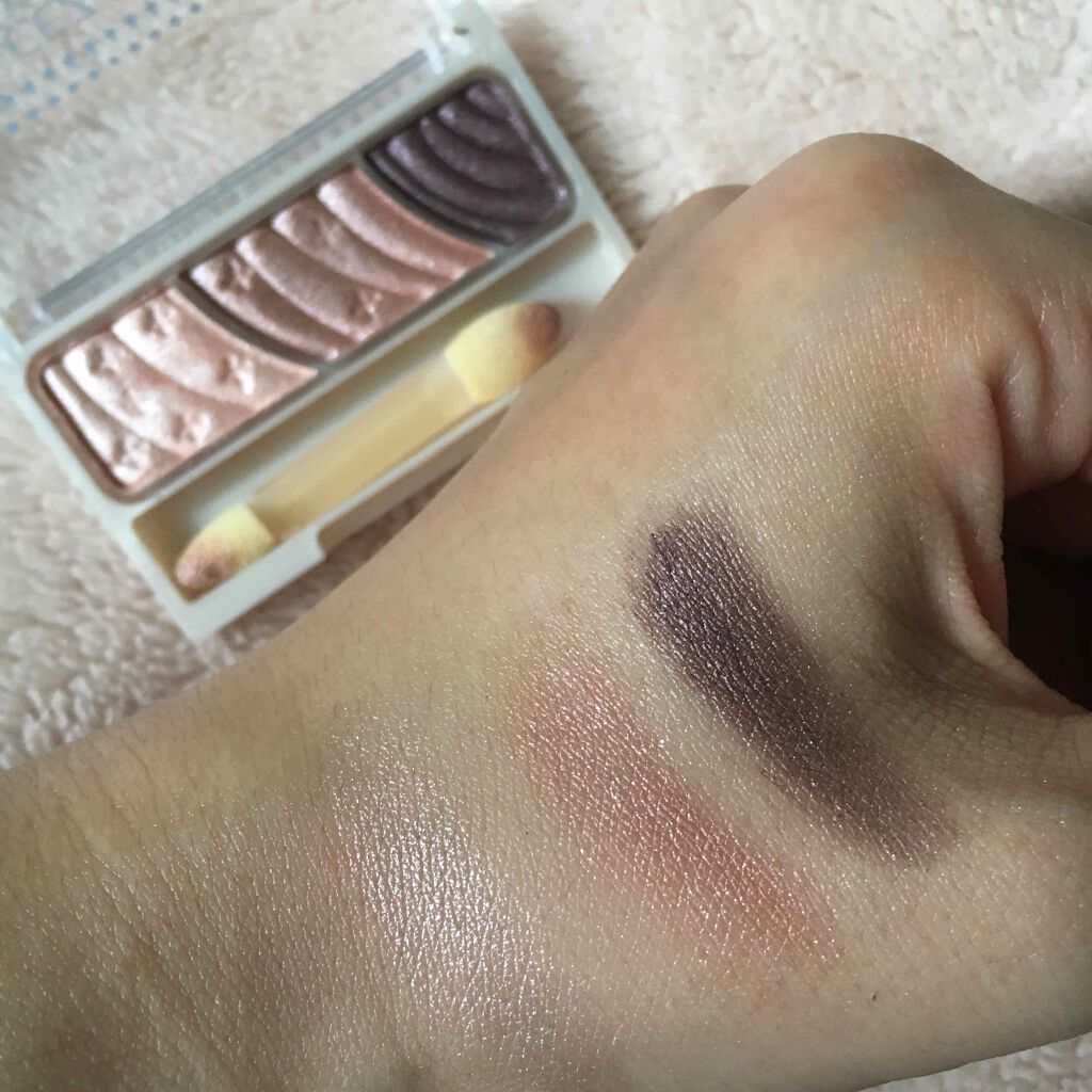 トーンアップアイシャドウ/CEZANNE/アイシャドウパレットを使ったクチコミ(2枚目)