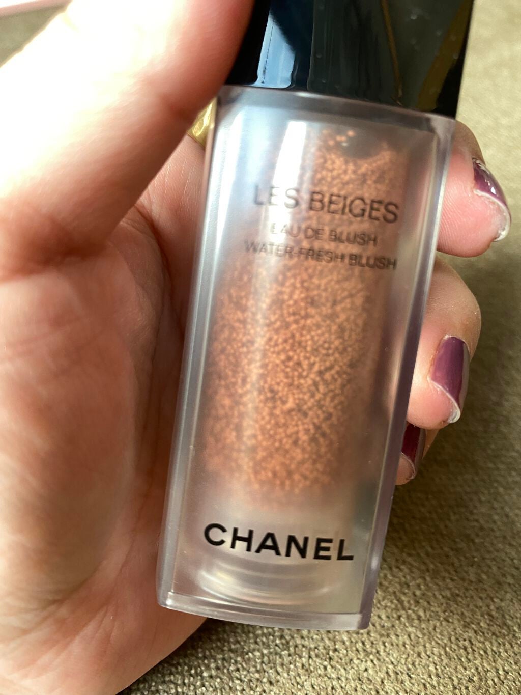 レ ベージュ オー ドゥ ブラッシュ/CHANEL/リキッドチークを使ったクチコミ(2枚目)
