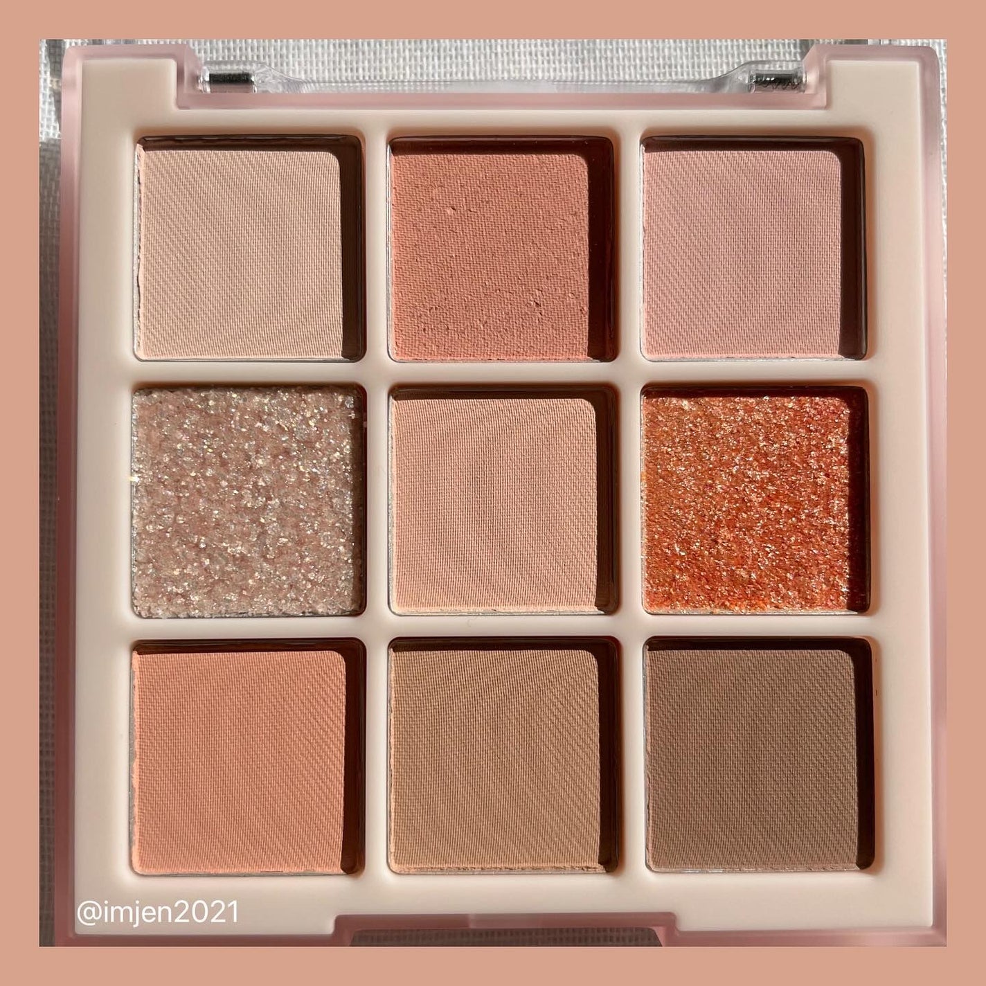 ムードブレンディングシャドウパレット/Coralhaze/アイシャドウパレットを使ったクチコミ(4枚目)