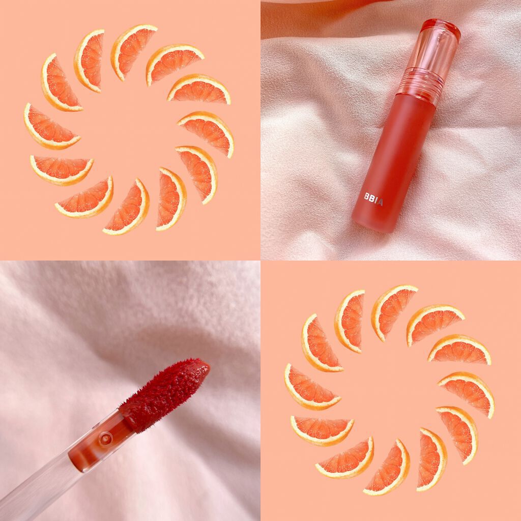 ウォーターベルベットティント/BBIA/リップティントを使ったクチコミ(2枚目)