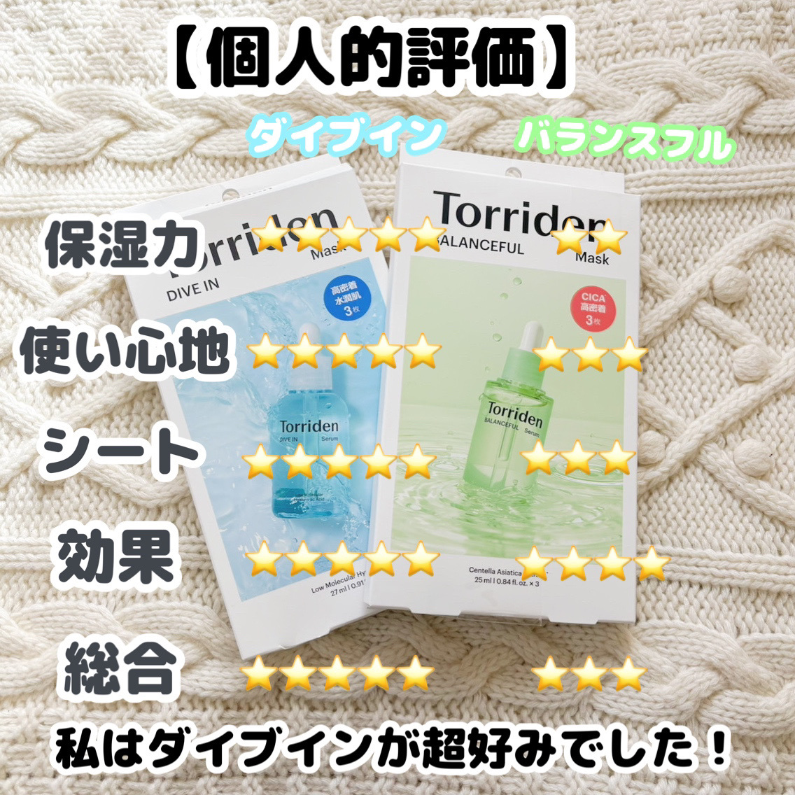 トリデン ダイブインマスクパック/Torriden/シートマスク・パックを使ったクチコミ（2枚目）