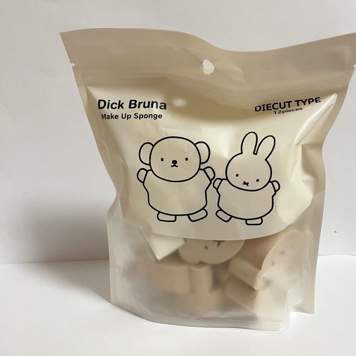 miffy ダイカットパフ /ミッフィー メイクアップシリーズ/パフ・スポンジを使ったクチコミ（3枚目）