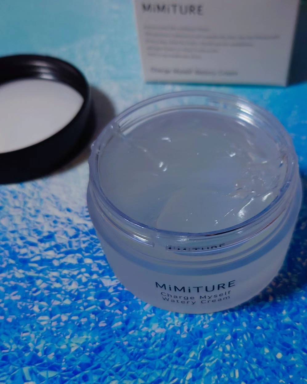 ミミチュール チャージマイセルフウォータリークリーム/クラブ/フェイスクリームを使ったクチコミ（3枚目）