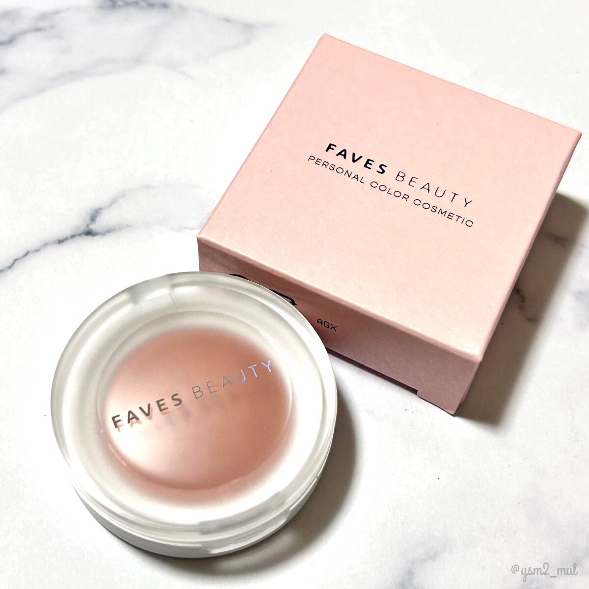 マイカラー エアリーブラッシュ/FAVES BEAUTY/ジェル・クリームチークを使ったクチコミ(5枚目)