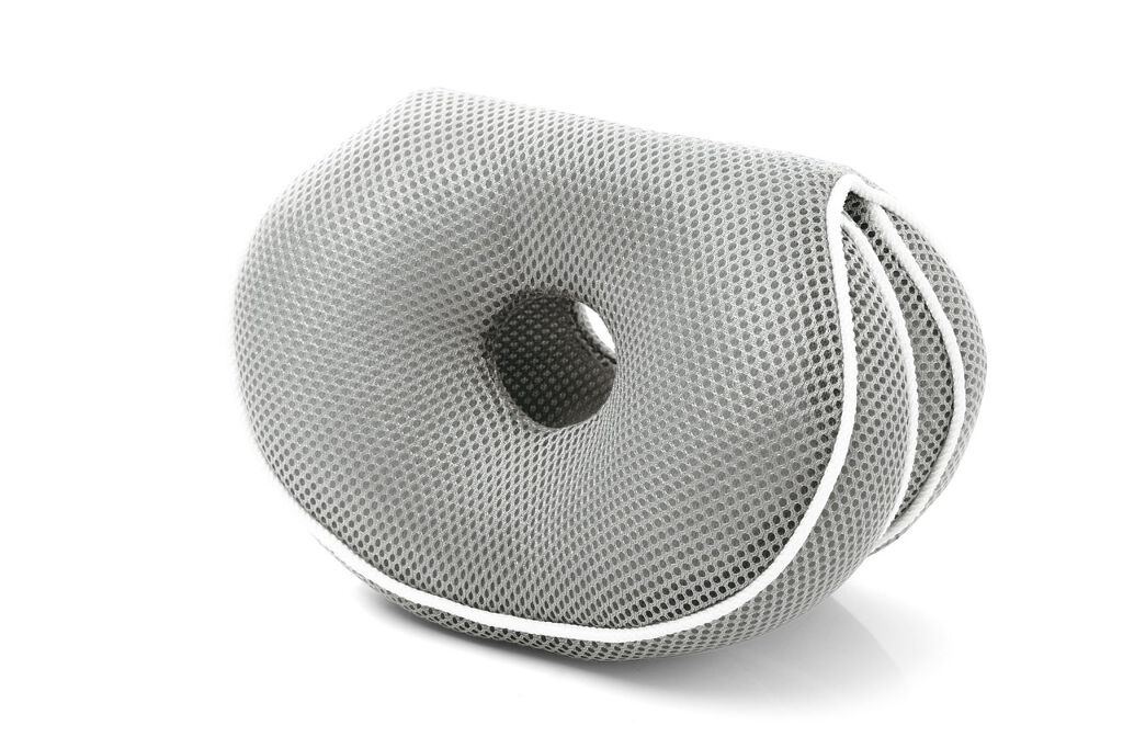 バスベーグルピロー グレー