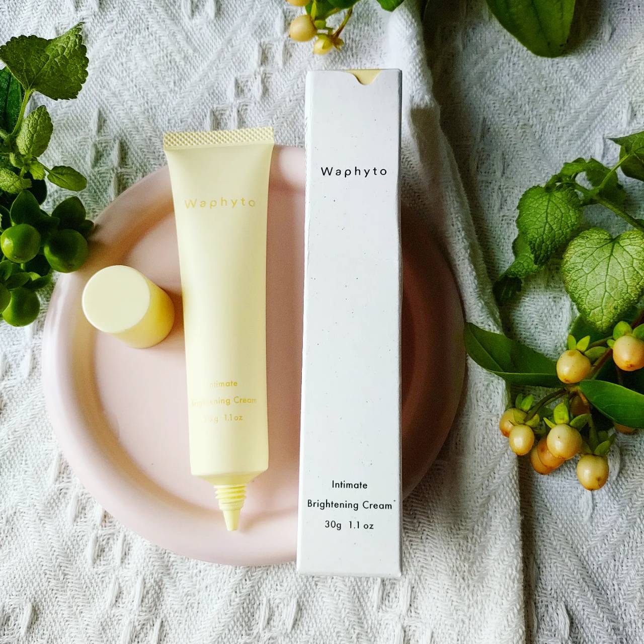 インティメイト ブライトニングクリーム/Waphyto/デリケートゾーンケアを使ったクチコミ（1枚目）