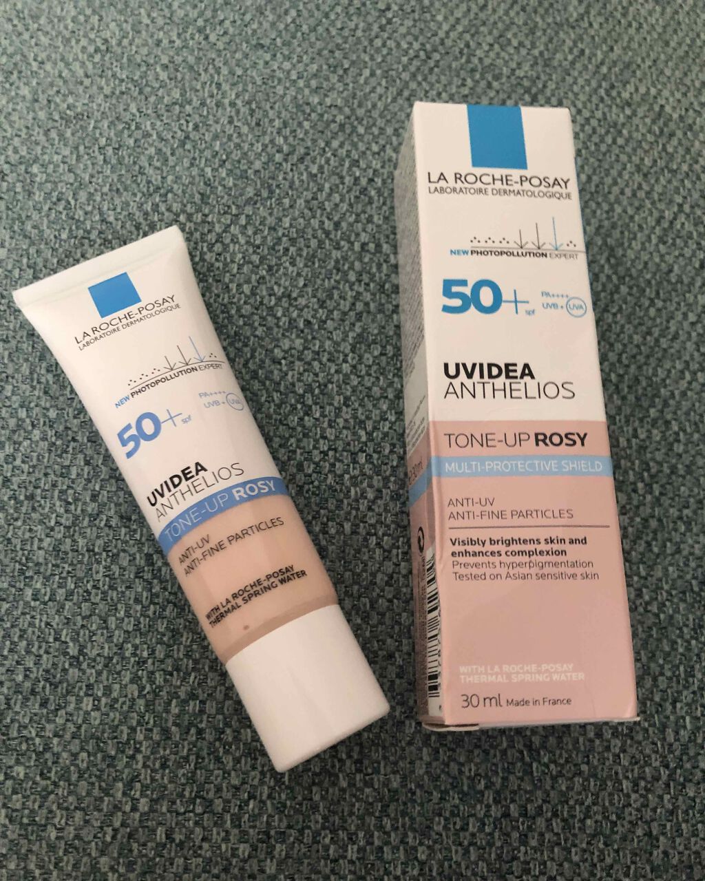 UVイデア XL プロテクショントーンアップ ローズ/ラ ロッシュ ポゼ/日焼け止めクリームを使ったクチコミ(1枚目)