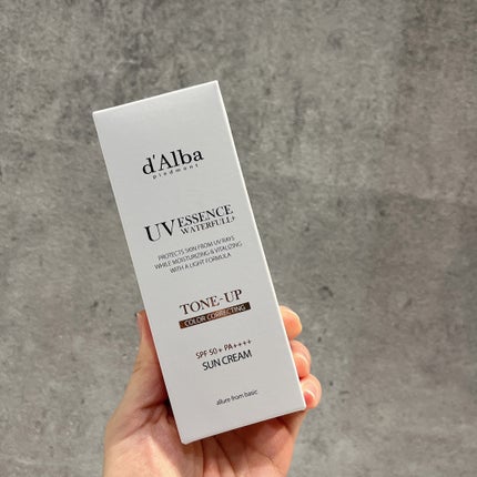 ウォータフルトーンアップサンクリーム/ダルバ/日焼け止めクリームを使ったクチコミ(4枚目)