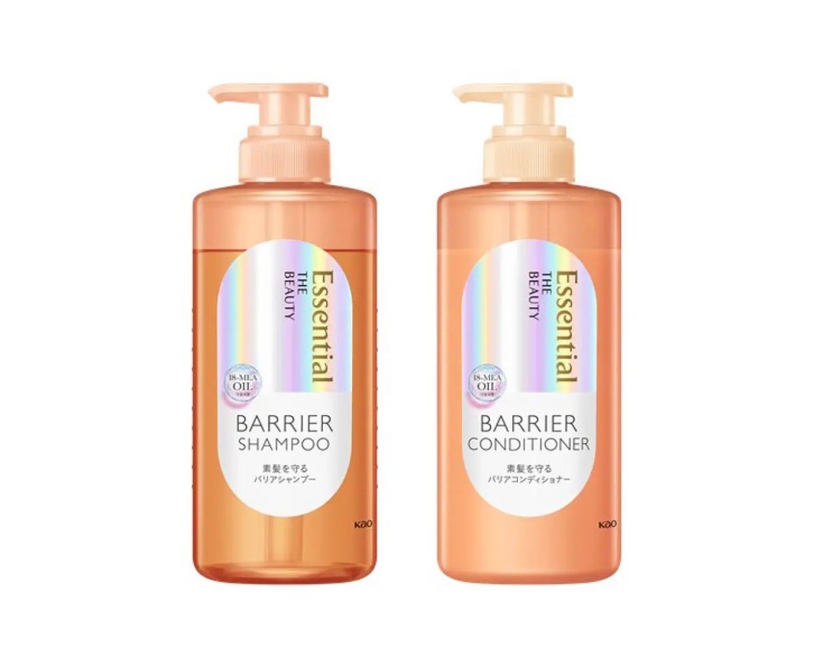 ザビューティ 髪のキメ美容素髪を守る バリアシャンプー/コンディショナー/エッセンシャル/シャンプー・コンディショナーを使ったクチコミ(1枚目)