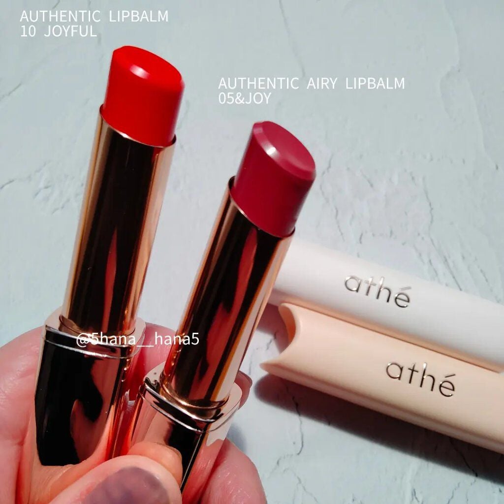 オーセンティック リップ バーム/athé/口紅を使ったクチコミ(3枚目)