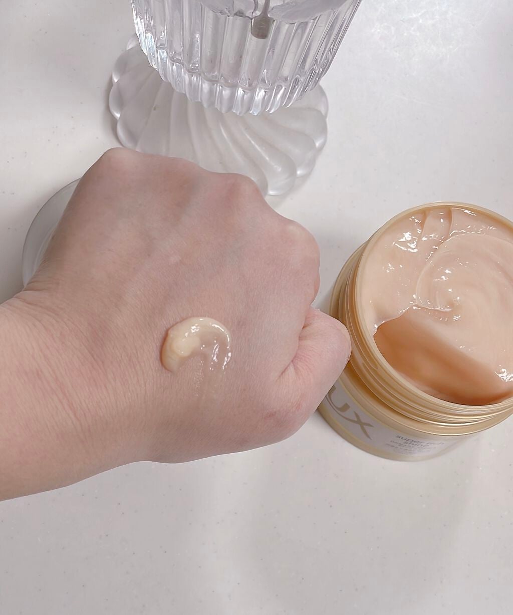 スーパーリッチシャイン ダメージリペア リッチ補修ヘアマスク/LUX/ヘアマスク・ヘアパックを使ったクチコミ(3枚目)