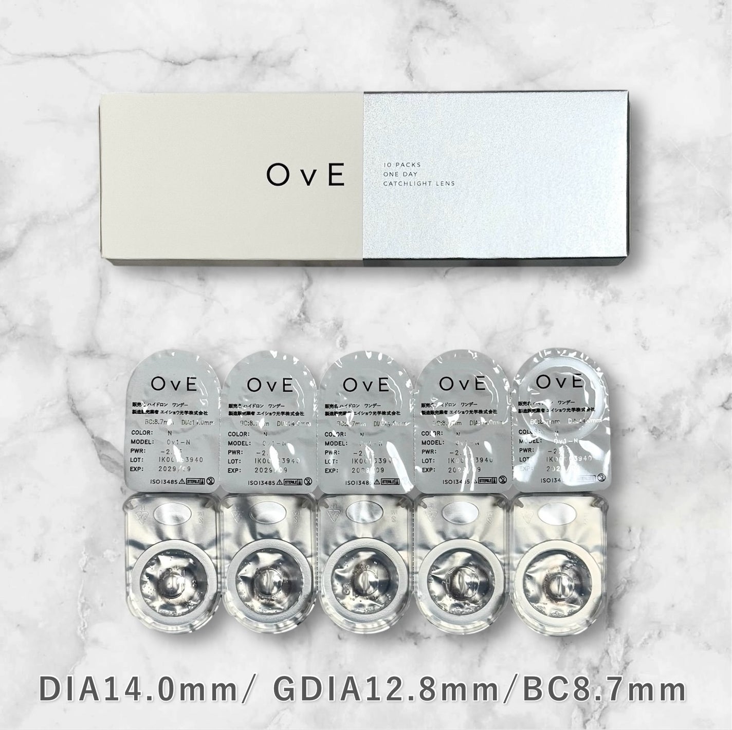 OvE(オヴィ) 1day/OvE/ワンデー(1DAY)カラコンを使ったクチコミ(2枚目)