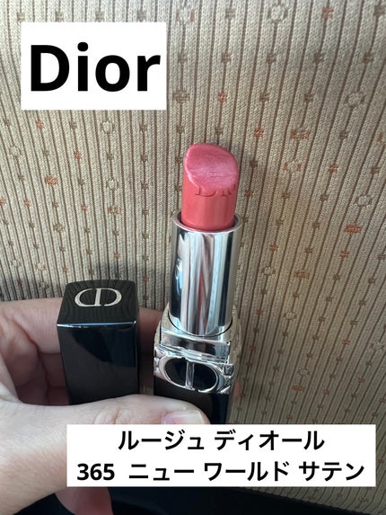 ルージュ ディオール 365 ニュー ワールド サテン/Dior/口紅の画像