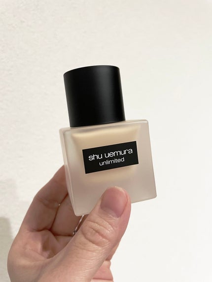 (旧)アンリミテッド ラスティング フルイド/shu uemura/リキッドファンデーションを使ったクチコミ(1枚目)