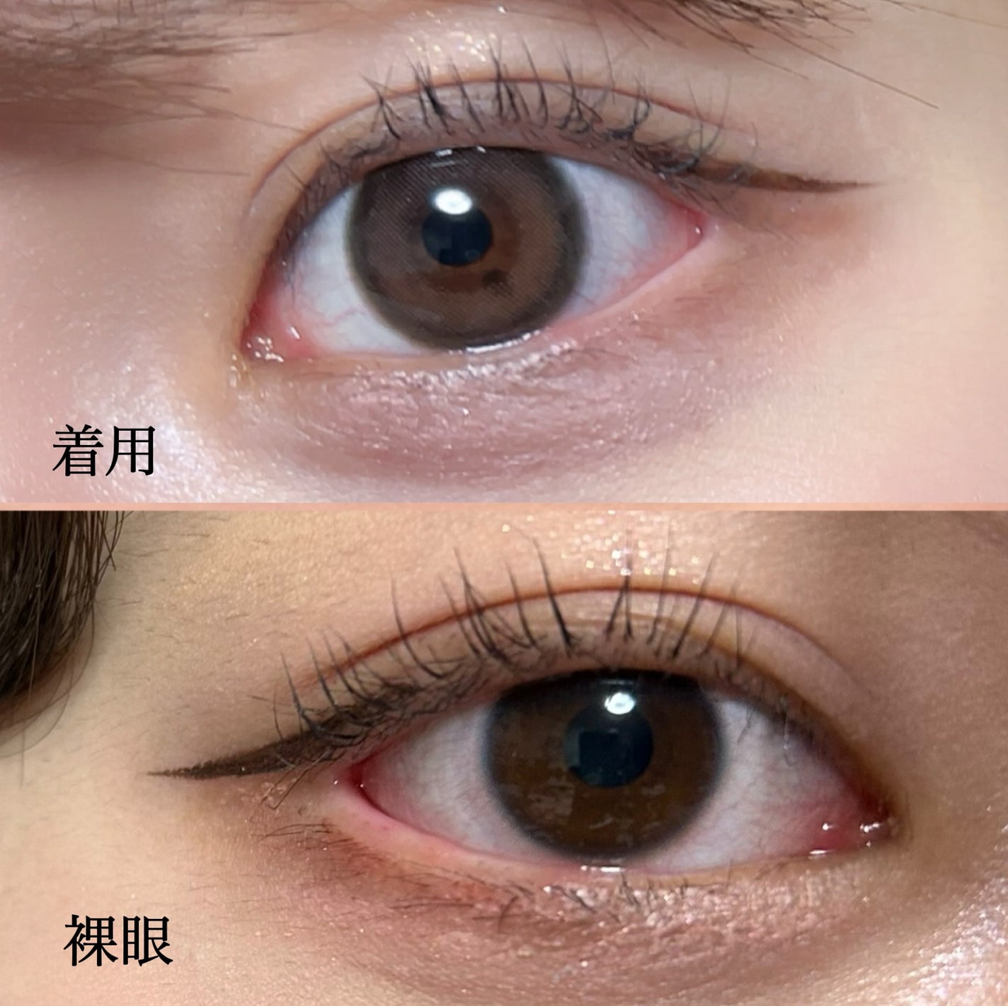 ラルム シリコーンハイドロゲル ダブルモイストUV ワンデー/LARME/カラーコンタクトレンズを使ったクチコミ(3枚目)