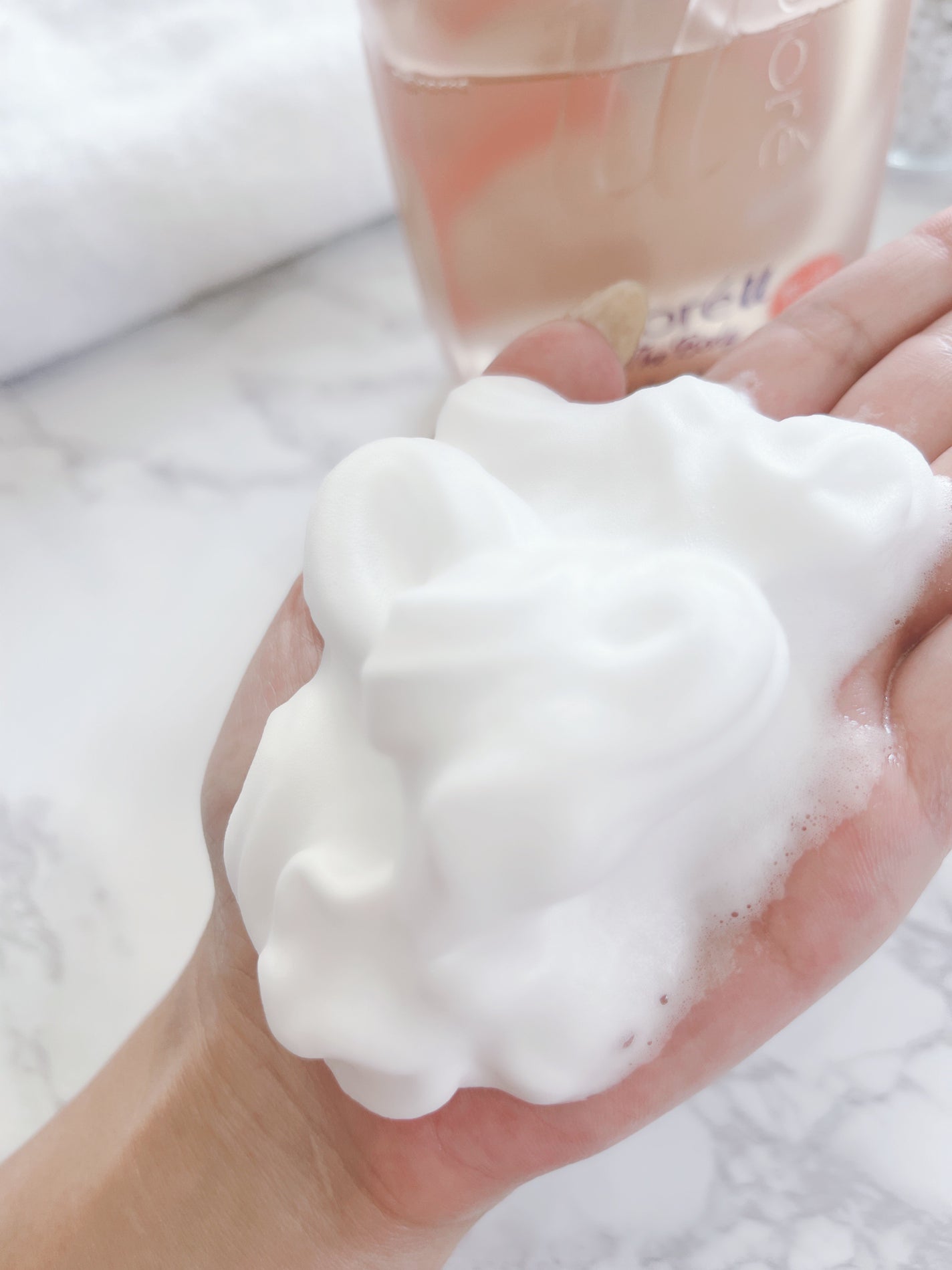 ビオレu ザ ボディ 泡タイプ モイスチャースムース/ビオレu/ボディソープを使ったクチコミ(2枚目)