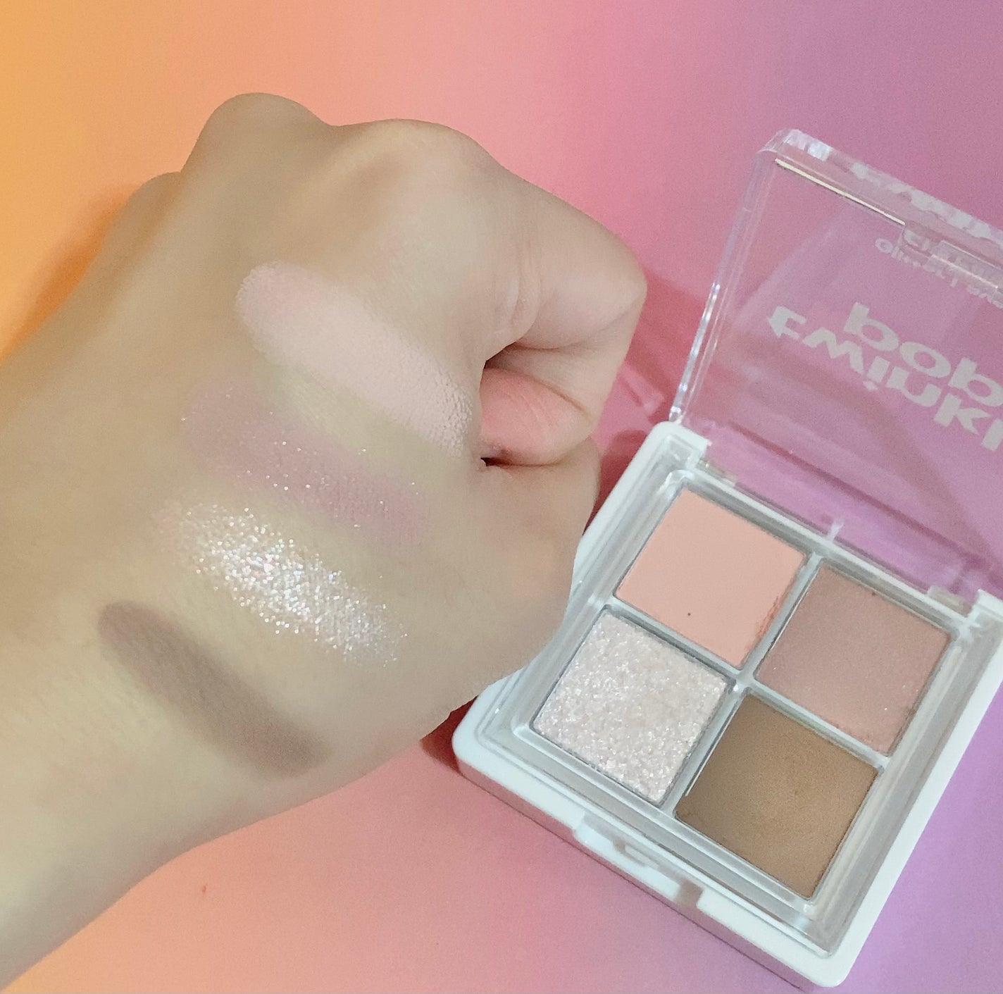 グリッターレイヤリングアイシャドウパレット/TWINKLE POP/アイシャドウパレットを使ったクチコミ(2枚目)