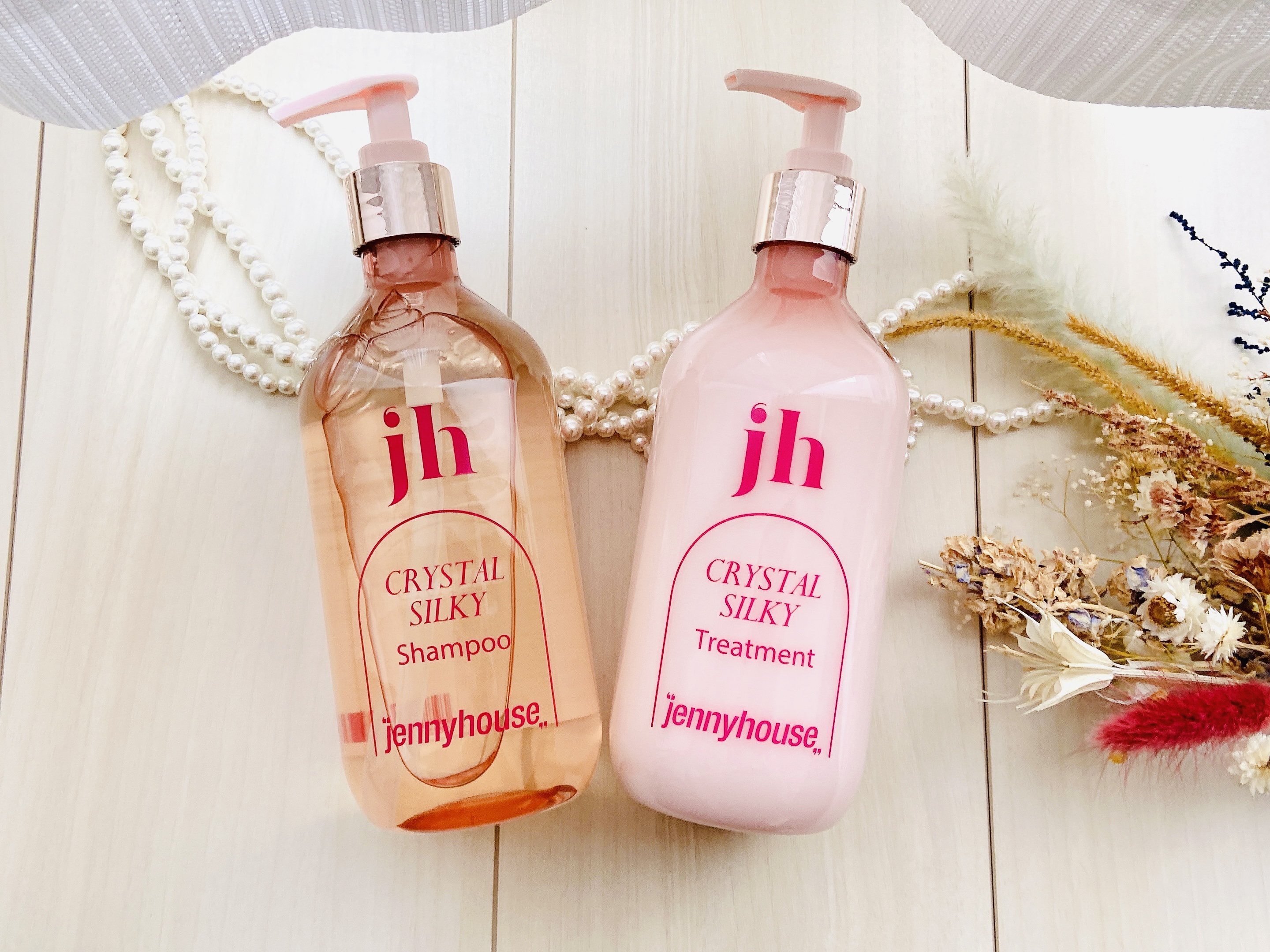 クリスタル シルキー シャンプー/トリートメント＜サラサラ＞/jenny house/シャンプー・コンディショナーを使ったクチコミ（2枚目）