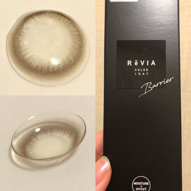 ReVIA 1day [CIRCLE] BROWN（ブラウン）/ReVIA/ワンデー（１DAY）カラコンを使ったクチコミ（2枚目）