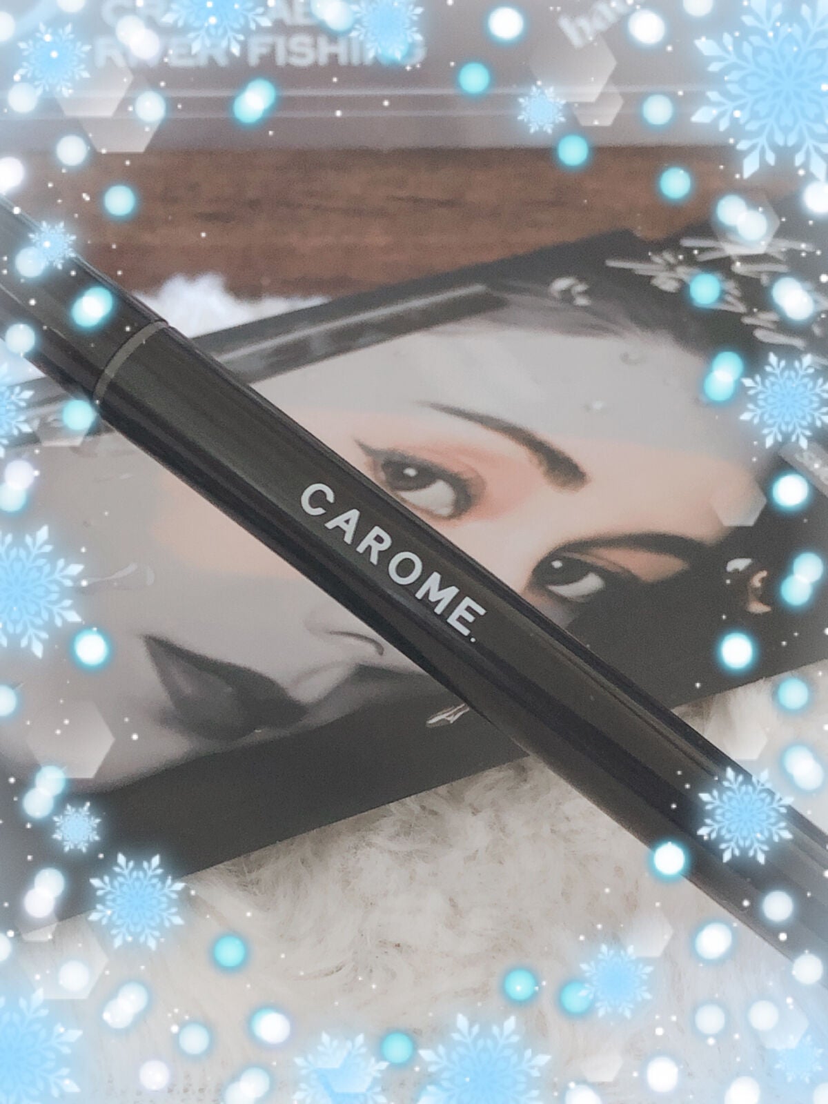 ウォータープルーフ リキッドアイライナー/CAROME./リキッドアイライナーを使ったクチコミ(2枚目)