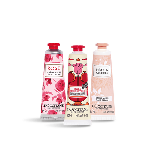 フローラルハンドクリームトリオ / L'OCCITANE