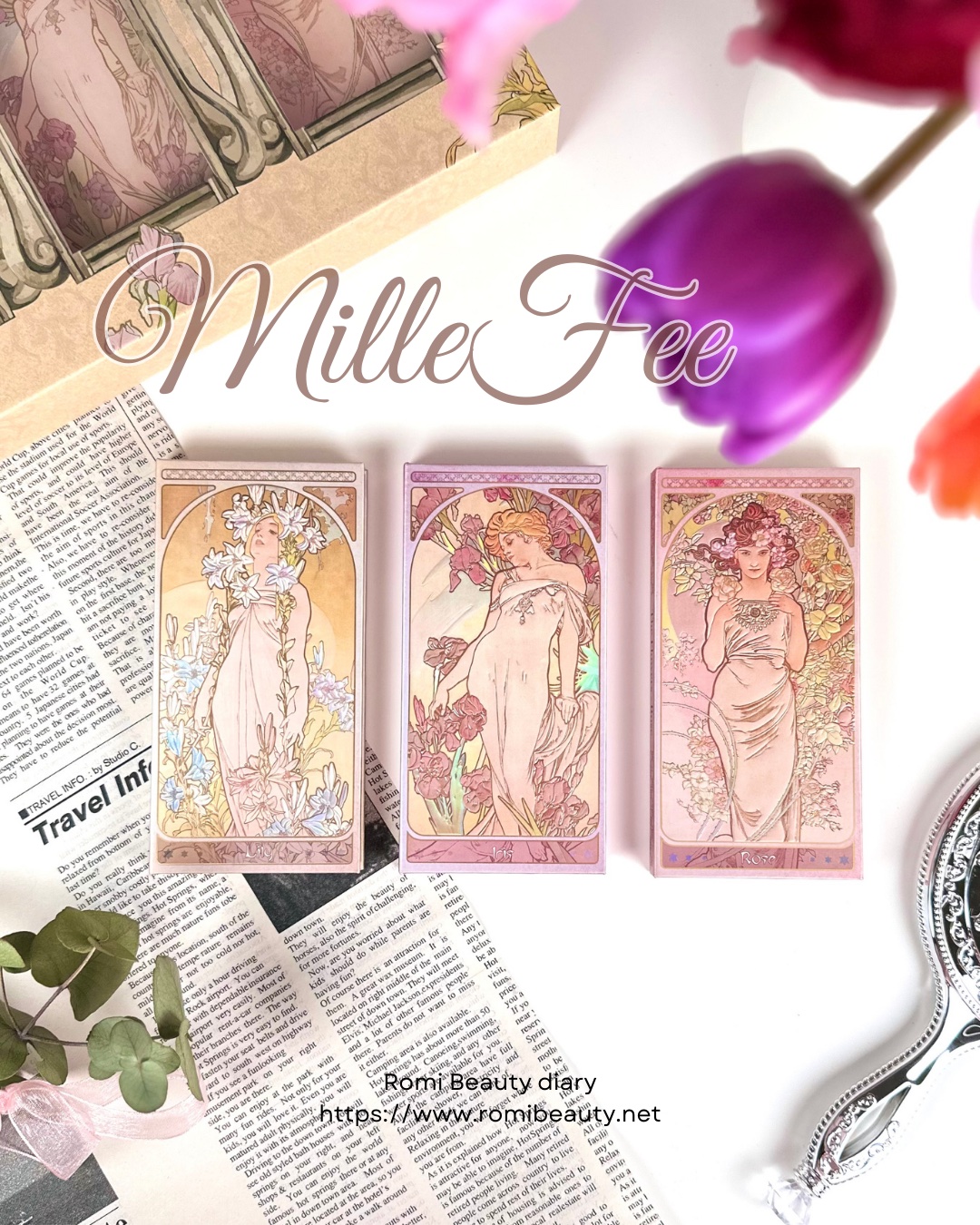 レディフラワーパレット/MilleFée/マルチパレットを使ったクチコミ（1枚目）