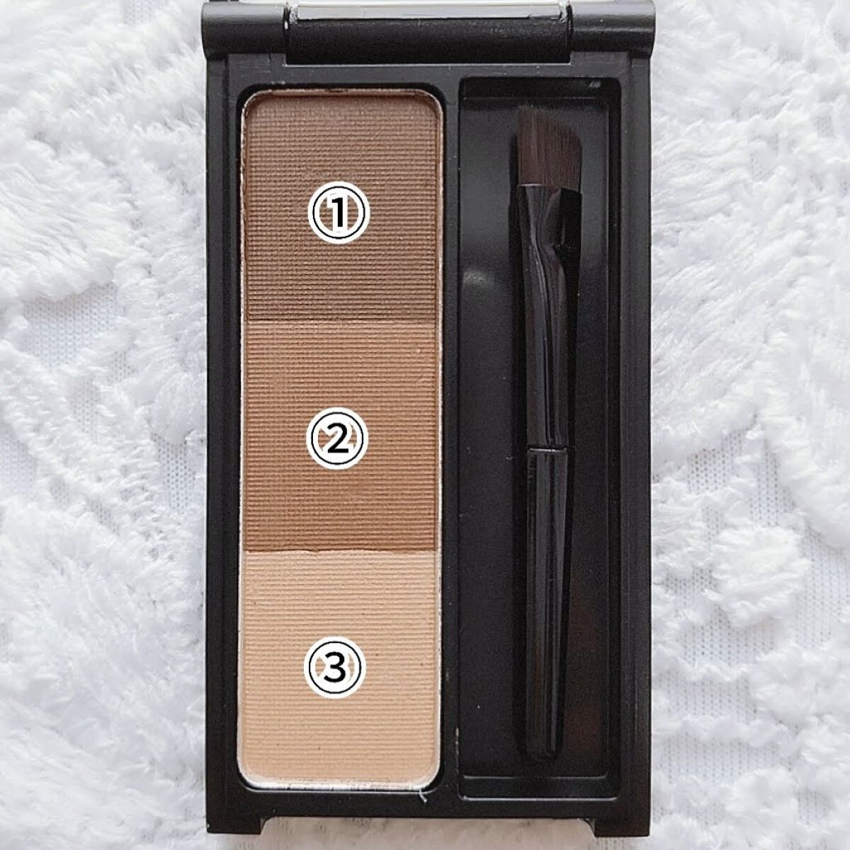 UR GLAM　EYEBROW POWDER/U R GLAM/パウダーアイブロウを使ったクチコミ（2枚目）