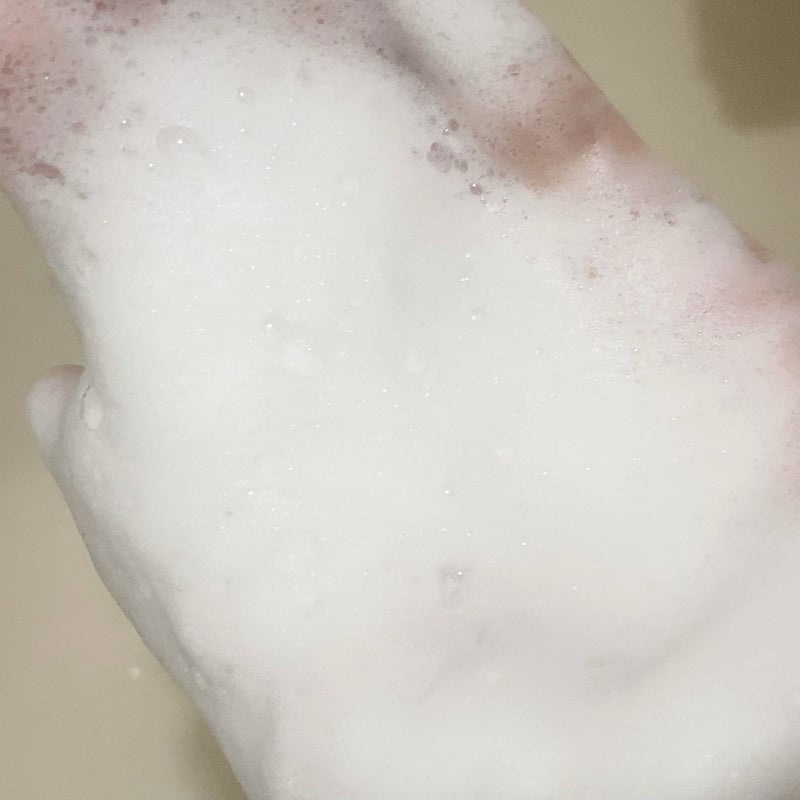 蓮の葉弱酸性クレンジングフォーム/Luvum/洗顔フォームを使ったクチコミ（3枚目）