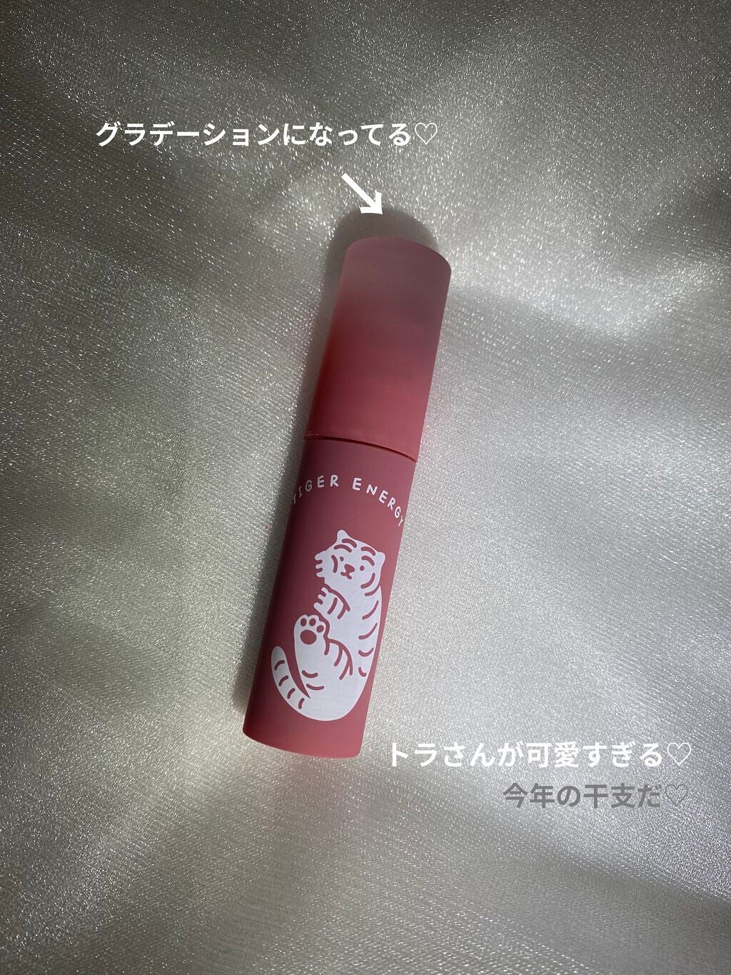 ムジークタイガージェリーデューイーリップティント/ETUDE/口紅を使ったクチコミ(2枚目)