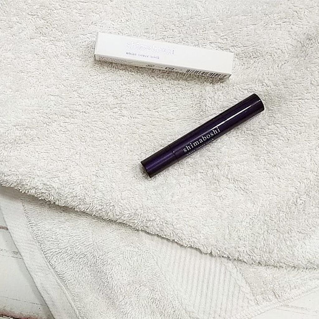 ホワイトカバースティック/shimaboshi/化粧下地を使ったクチコミ(1枚目)