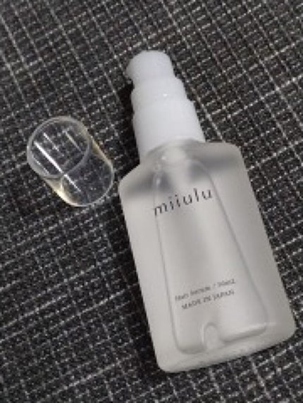 ヘアセラム/miiulu<ミウル>/アウトバストリートメントを使ったクチコミ(4枚目)