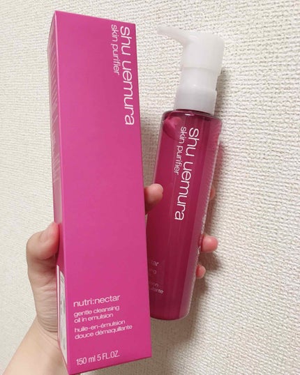 ジェントルネクター クレンジング オイル イン エマルジョン/shu uemura/クレンジングジェルを使ったクチコミ(1枚目)