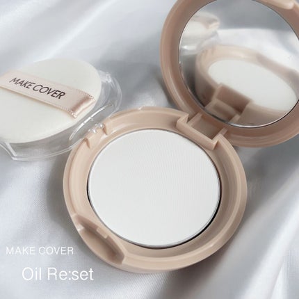 オイルリセット/MAKE COVER/プレストパウダーを使ったクチコミ(1枚目)