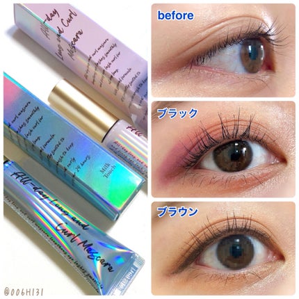 オールデイ ロング アンド カール マスカラ/Milk Touch/マスカラを使ったクチコミ(5枚目)