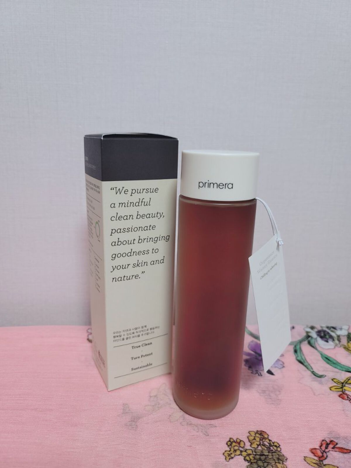 オーガニアンス ウォータリー エッセンス/primera/化粧水を使ったクチコミ（1枚目）