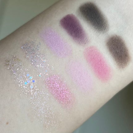 シーズナルブレンディングアイシャドウパレット/Peach C/アイシャドウパレットを使ったクチコミ(3枚目)