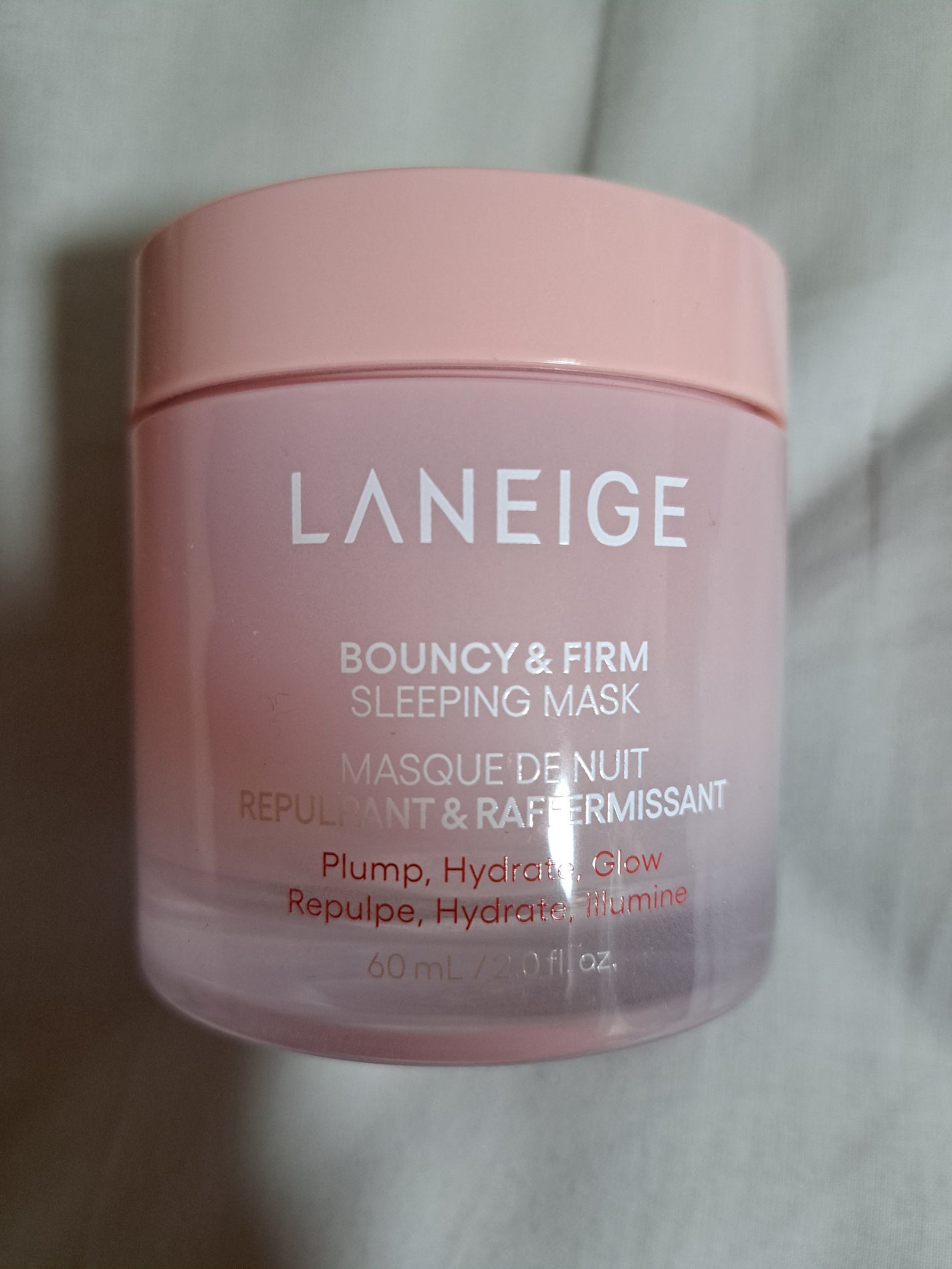 バウンシースリーピングマスク/LANEIGE/フェイスクリームを使ったクチコミ(1枚目)