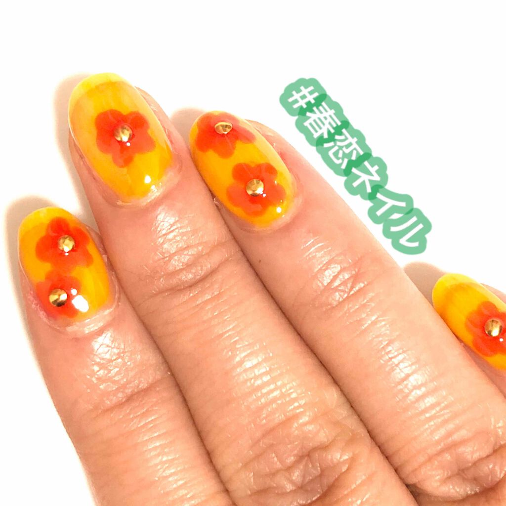 #春恋ネイル,#春恋ネイル,#花柄ネイル,#簡単花柄ネイルのネイルデザイン