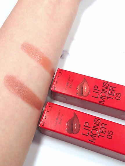 ケイト リップモンスター/KATE/口紅を使ったクチコミ(2枚目)