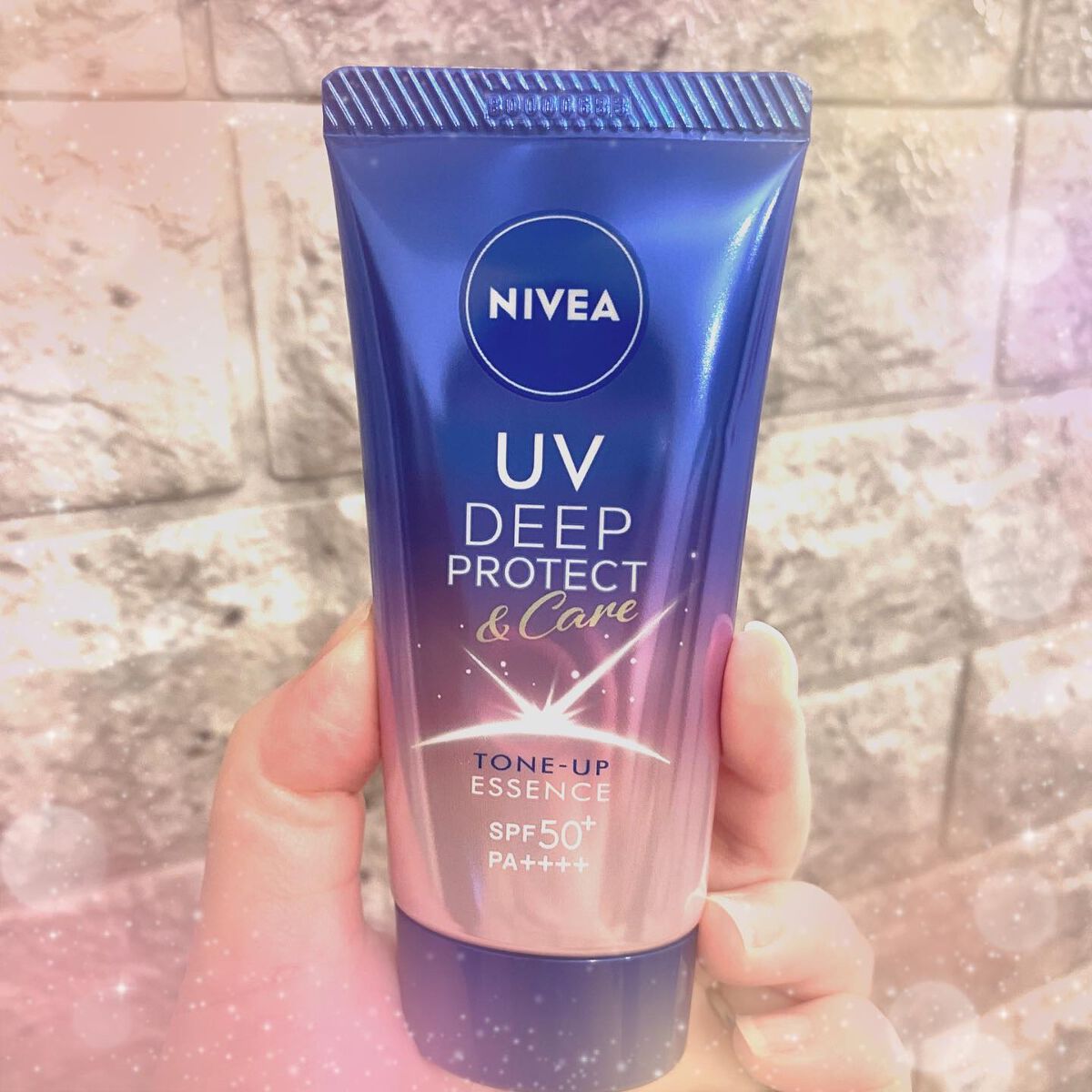 ニベアUV ディープ プロテクト＆ケア トーンアップ エッセンス/ニベア/日焼け止めローションを使ったクチコミ（2枚目）